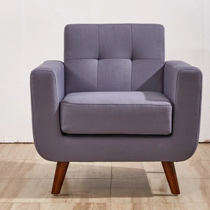 Mid-Century Tufted Upholstered Living Room Chair
