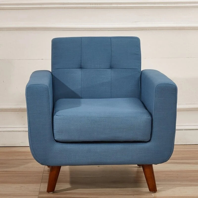 Mid-Century Tufted Upholstered Living Room Chair