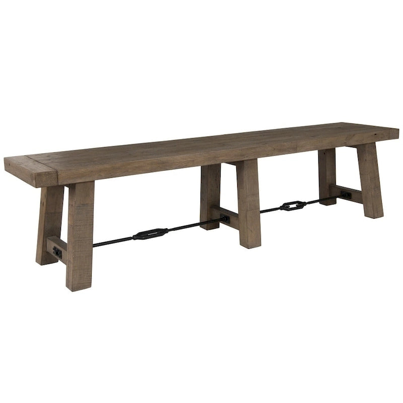 Reclaimed Pine 72-inch Bench