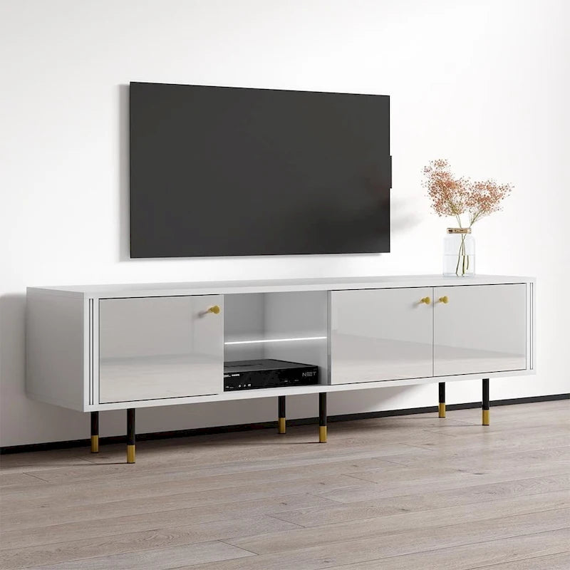 71-Zoll-moderner TV-Ständer mit Stauraum