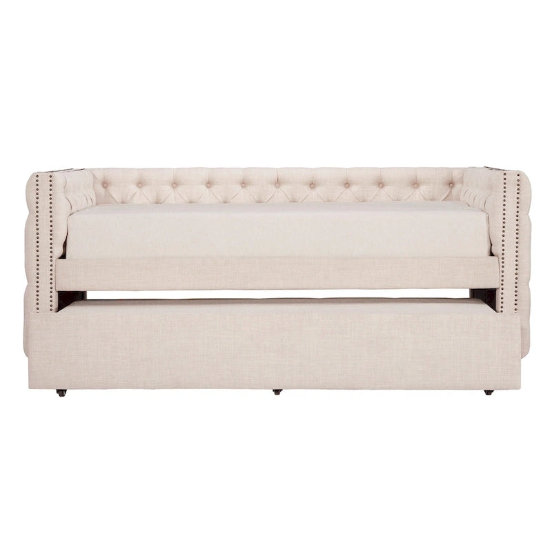 Twin Tufted Nailhead Daybed