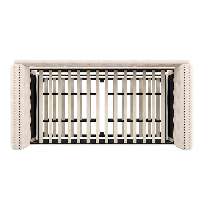 Twin Tufted Nailhead Daybed