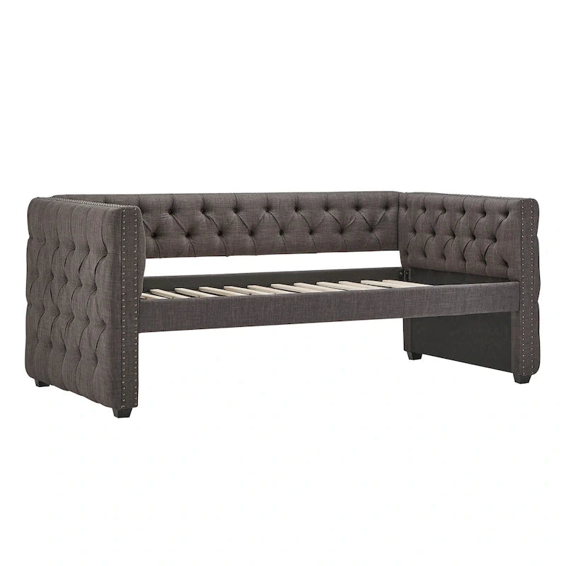 Twin Tufted Nailhead Daybed