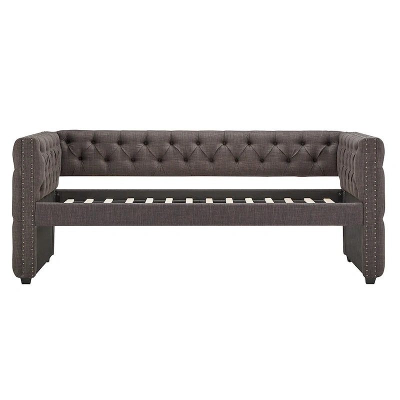 Twin Tufted Nailhead Daybed
