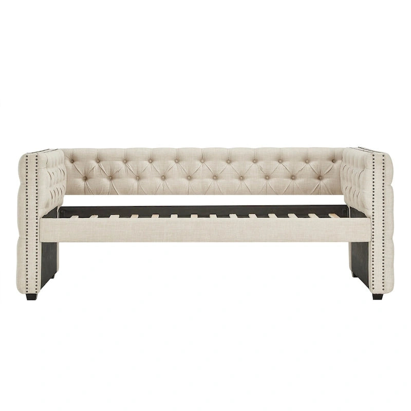 Twin Tufted Nailhead Daybed