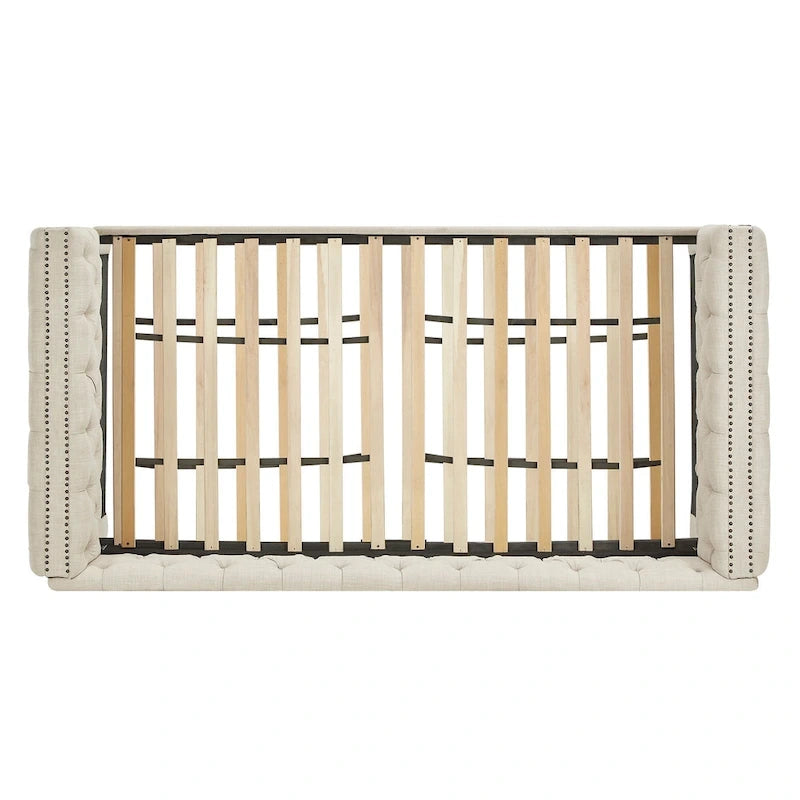 Twin Tufted Nailhead Daybed