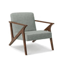 Wood Frame Upholstered Accent Chair