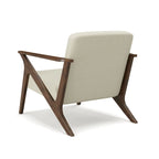 Wood Frame Upholstered Accent Chair