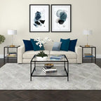 32 Square Coffee Table with Shelf