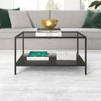 32 Square Coffee Table with Shelf