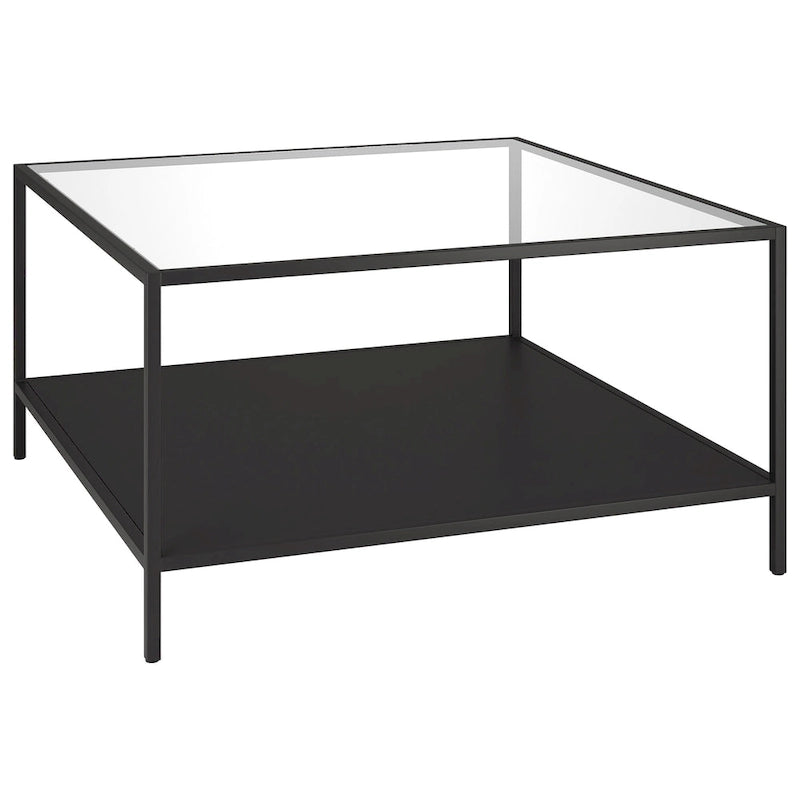 32 Square Coffee Table with Shelf