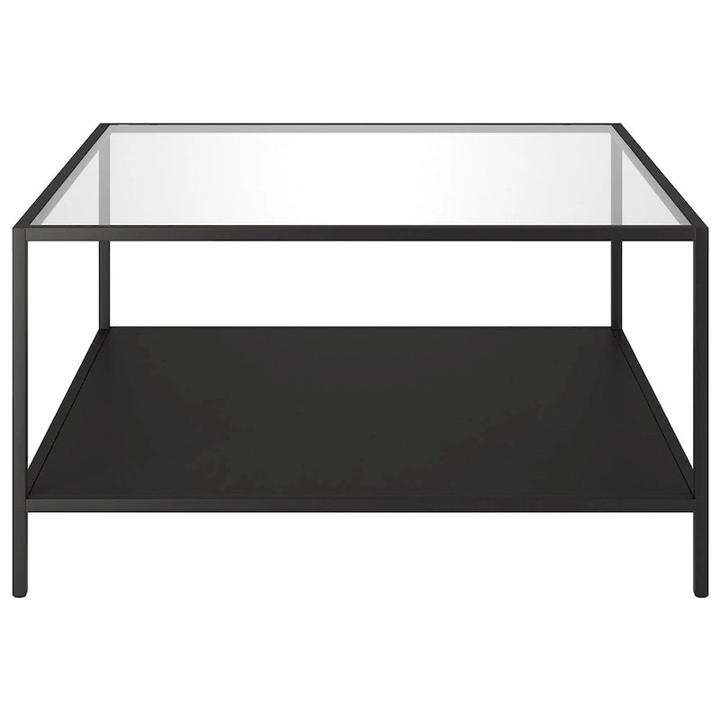 32 Square Coffee Table with Shelf
