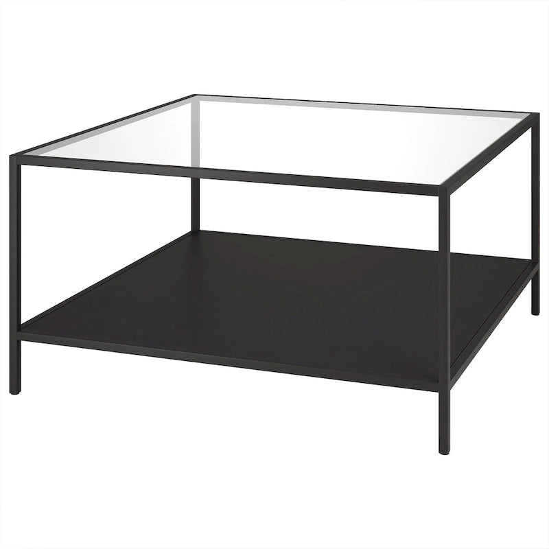 32 Square Coffee Table with Shelf