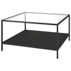 32 Square Coffee Table with Shelf