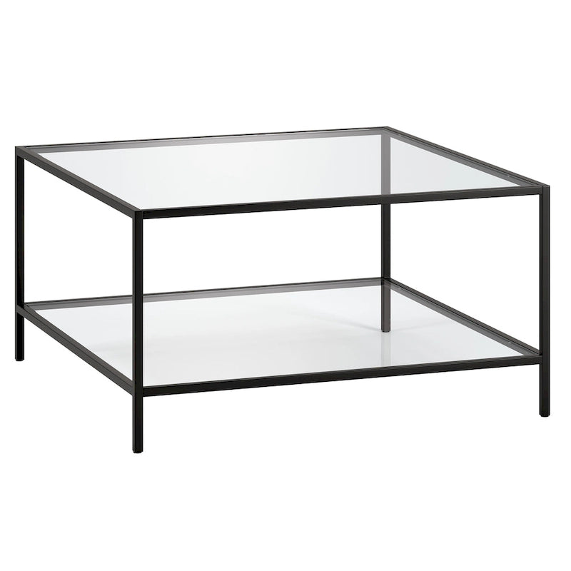 32 Square Coffee Table with Shelf