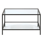 32 Square Coffee Table with Shelf