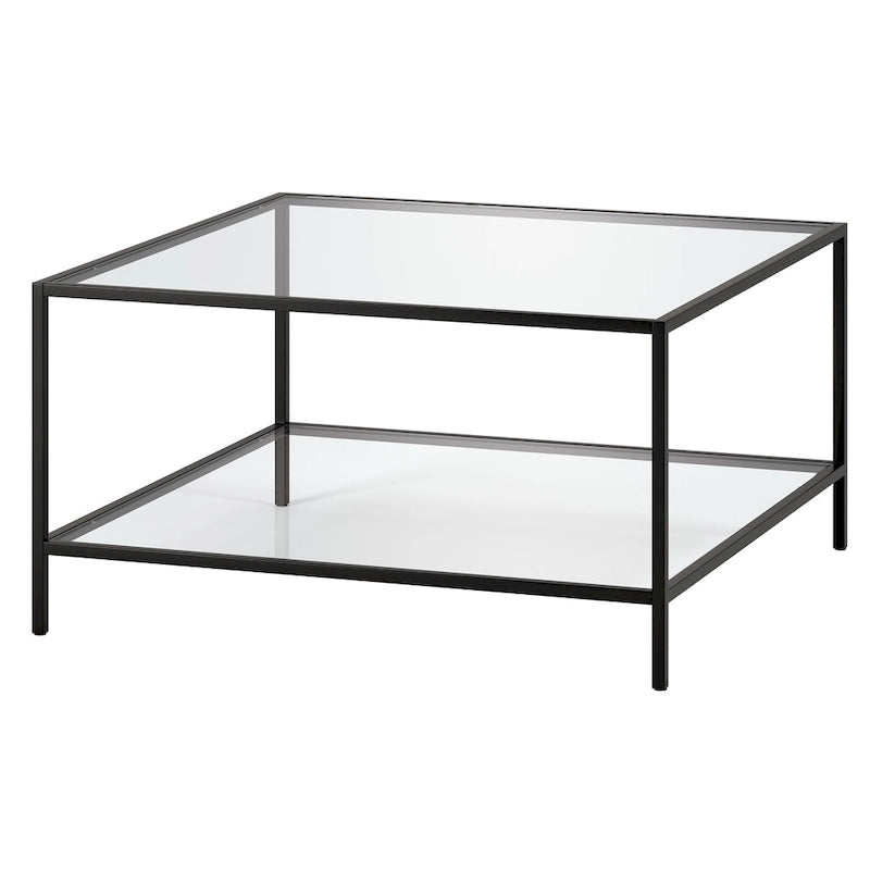 32 Square Coffee Table with Shelf