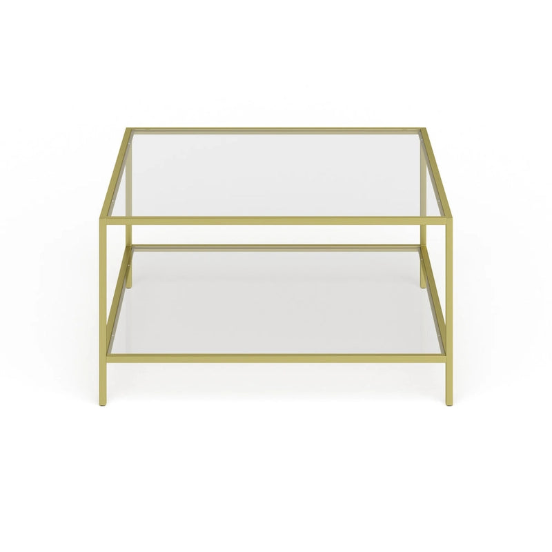 32 Square Coffee Table with Shelf