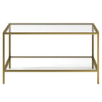 32 Square Coffee Table with Shelf