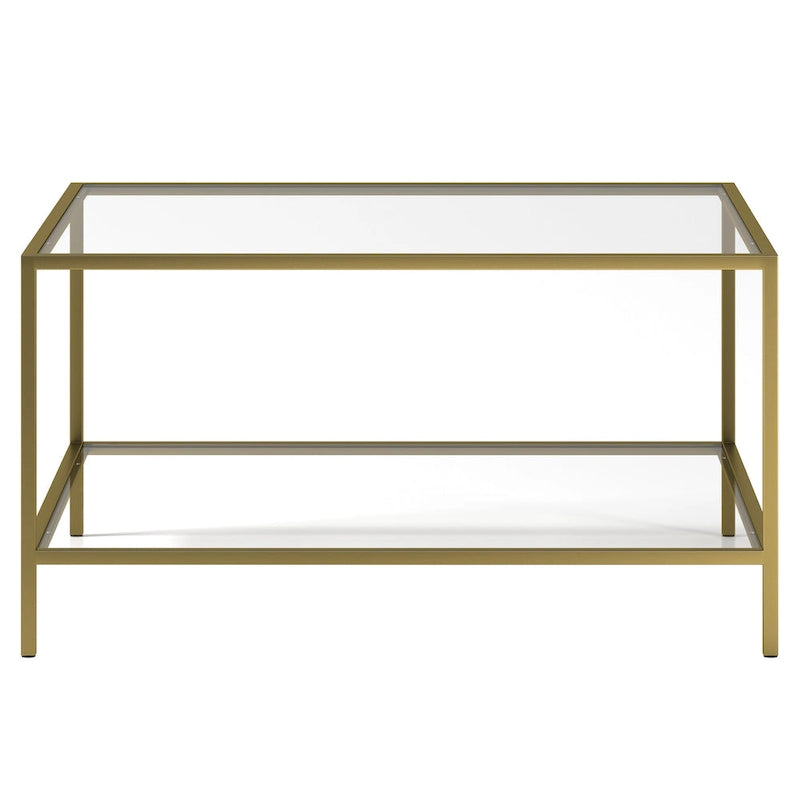 32 Square Coffee Table with Shelf