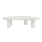 Cloud Coffee Table, Irregular Modern Coffee Table Decor with 4 Legs