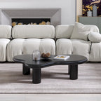 Cloud Coffee Table, Irregular Modern Coffee Table Decor with 4 Legs