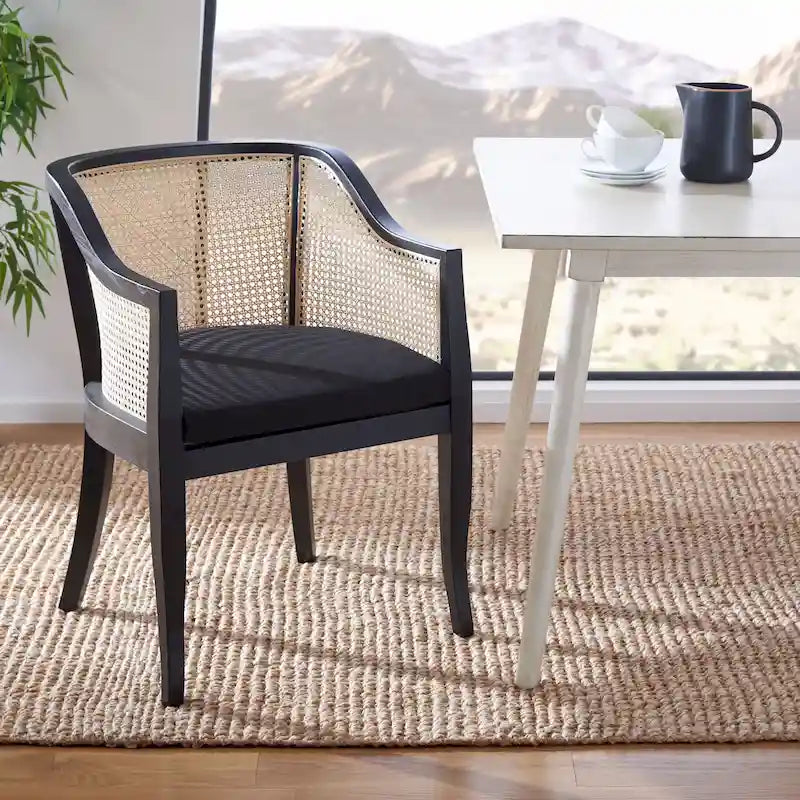 Cane Dining Chair - 23.8 x 23.2 x 32.1