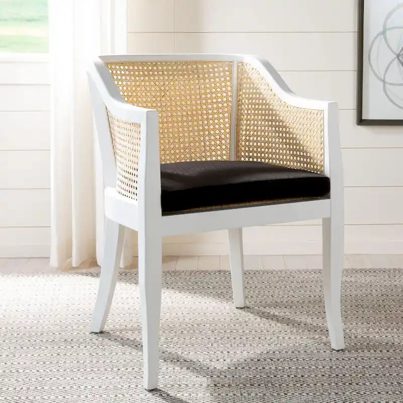 Cane Dining Chair - 23.8 x 23.2 x 32.1