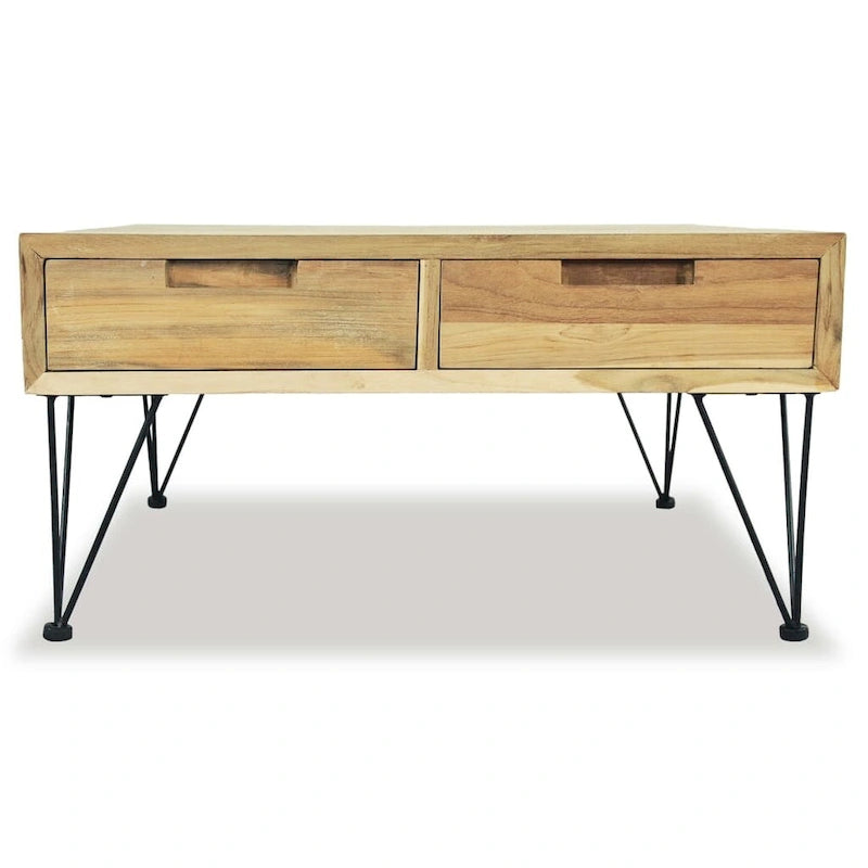 Coffee Table 31.5x31.5x15.7 Solid Teak
