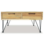 Coffee Table 31.5x31.5x15.7 Solid Teak