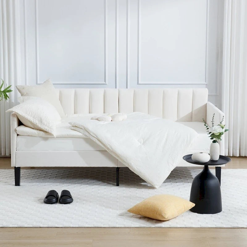 Twin Size Upholstered Daybed For Bedroom