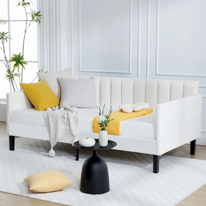 Twin Size Upholstered Daybed For Bedroom