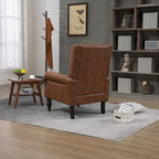 Sessel mit Holzgestell, moderner Akzentstuhl und Loungesessel fürs Wohnzimmer