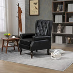 Sessel mit Holzgestell, moderner Akzentstuhl und Loungesessel fürs Wohnzimmer