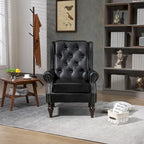 Sessel mit Holzgestell, moderner Akzentstuhl und Loungesessel fürs Wohnzimmer