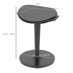 Standing Desk Chair, Ergonomic Backless Wobble Stool, Height Adjustable Tall Office Chair Inches