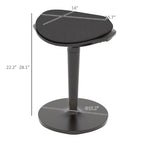Standing Desk Chair, Ergonomic Backless Wobble Stool, Height Adjustable Tall Office Chair Inches