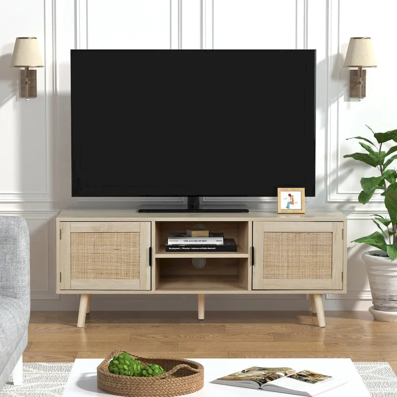47 Modern TV Stand Entertainment Center Media Console Table for up to 65 TV - 47 inches in width