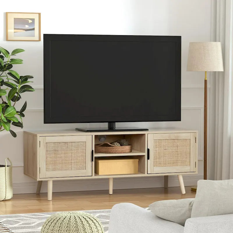 47 Modern TV Stand Entertainment Center Media Console Table for up to 65 TV - 47 inches in width