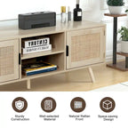 47 Modern TV Stand Entertainment Center Media Console Table for up to 65 TV - 47 inches in width