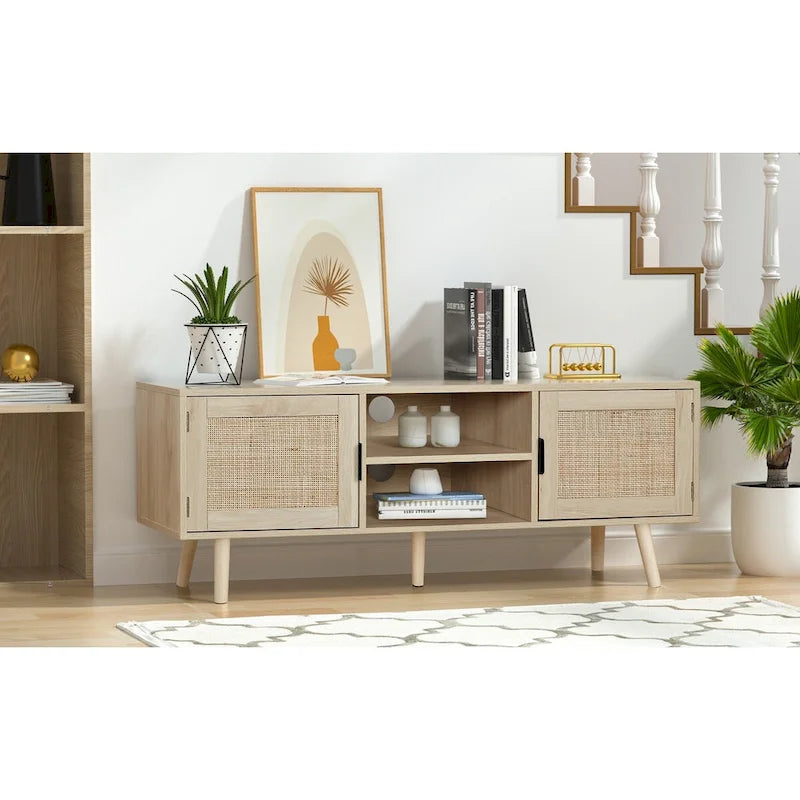 47 Modern TV Stand Entertainment Center Media Console Table for up to 65 TV - 47 inches in width