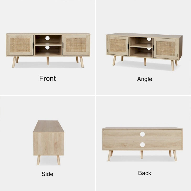 47 Modern TV Stand Entertainment Center Media Console Table for up to 65 TV - 47 inches in width