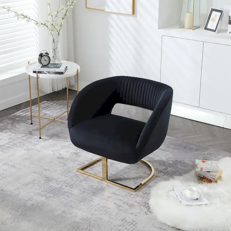Upholstered Tufted Living Room Chair