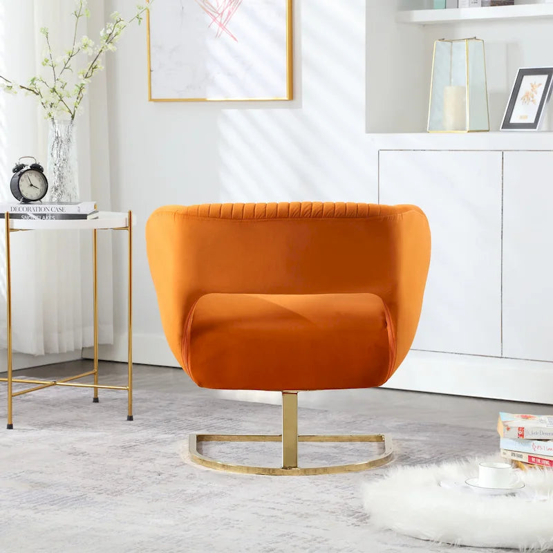 Upholstered Tufted Living Room Chair