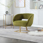 Upholstered Tufted Living Room Chair