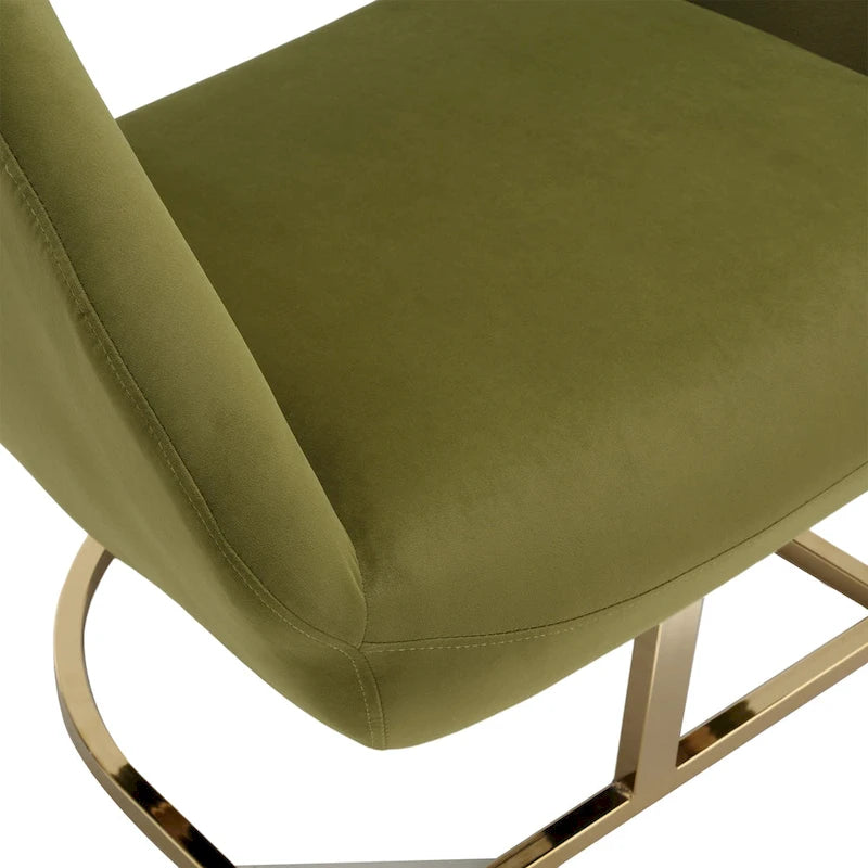 Upholstered Tufted Living Room Chair