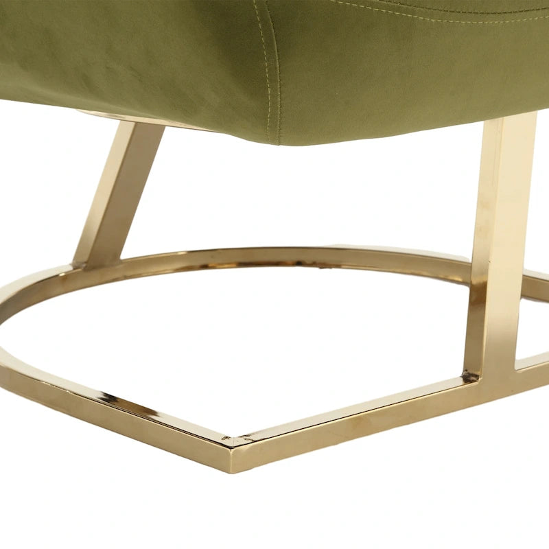 Upholstered Tufted Living Room Chair