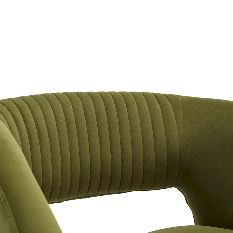 Upholstered Tufted Living Room Chair